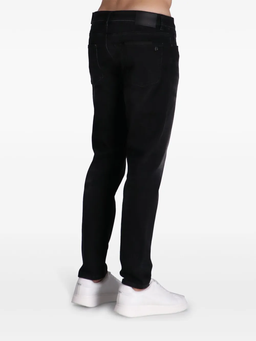 BOSS Slim-fit jeans Zwart