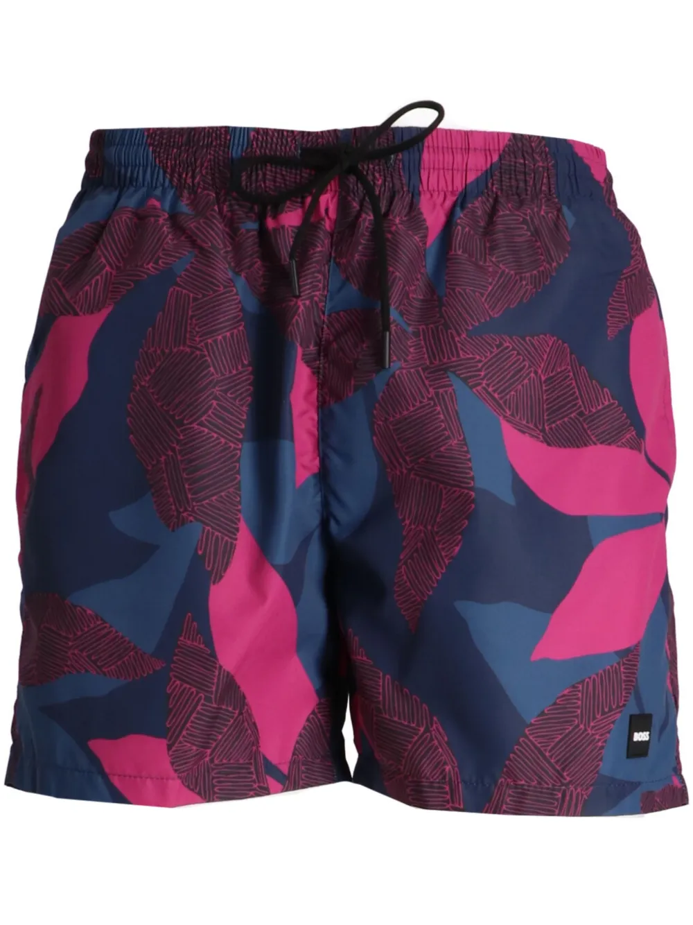 Hugo Boss Piranha Swim Shorts In Rosa