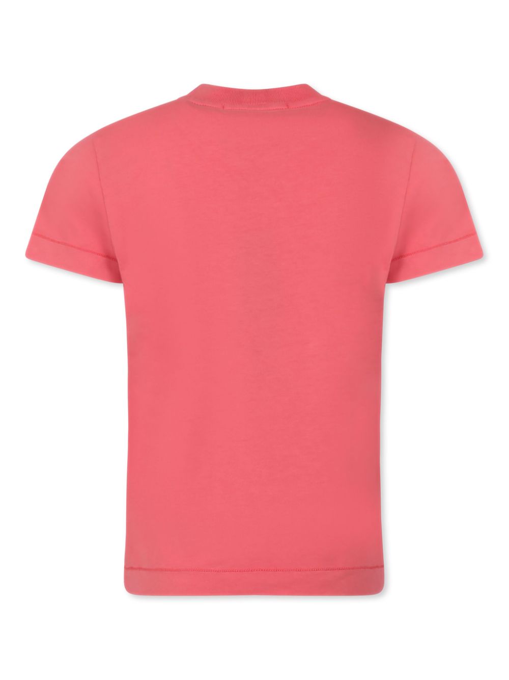 Stone Island Junior Compass-motif T-shirt - Pink