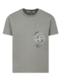 Stone Island Junior Compass-print T-shirt - Green