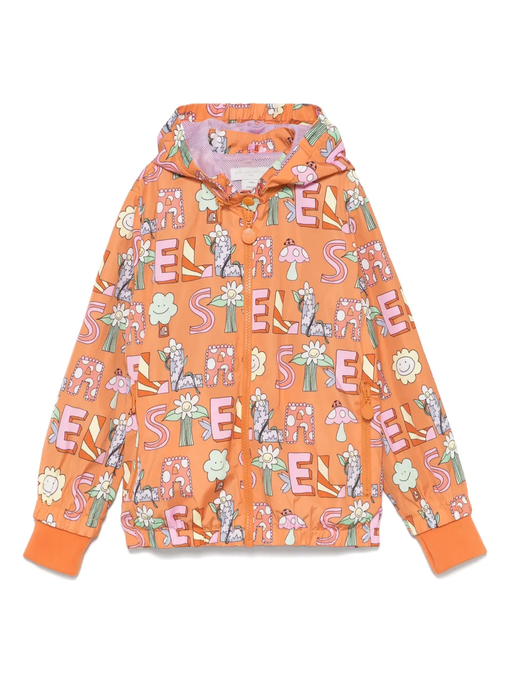 Stella McCartney Kids Jack met logoprint Oranje