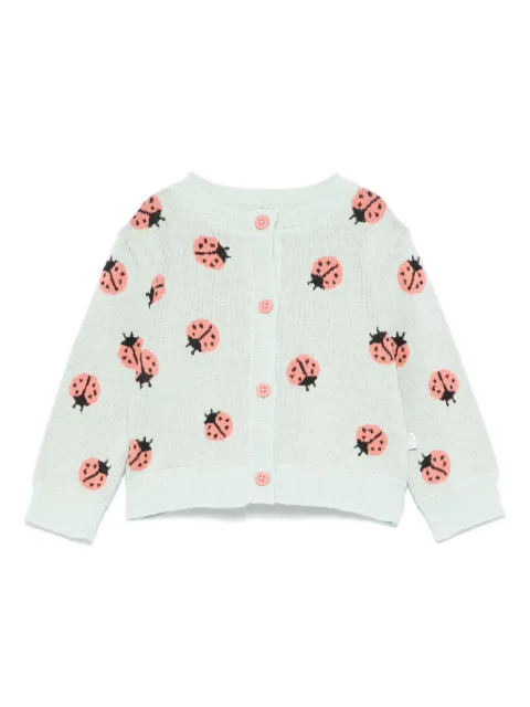Stella McCartney Kids patterned-jacquard cardigan