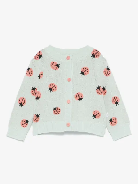 Stella McCartney Kids patterned-jacquard cardigan
