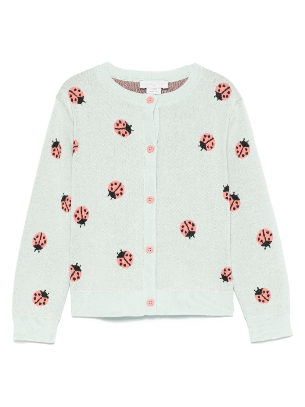 Stella McCartney Kids Vest met jacquard Groen