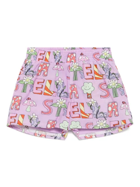 Stella McCartney Kids Shorts con stampa grafica