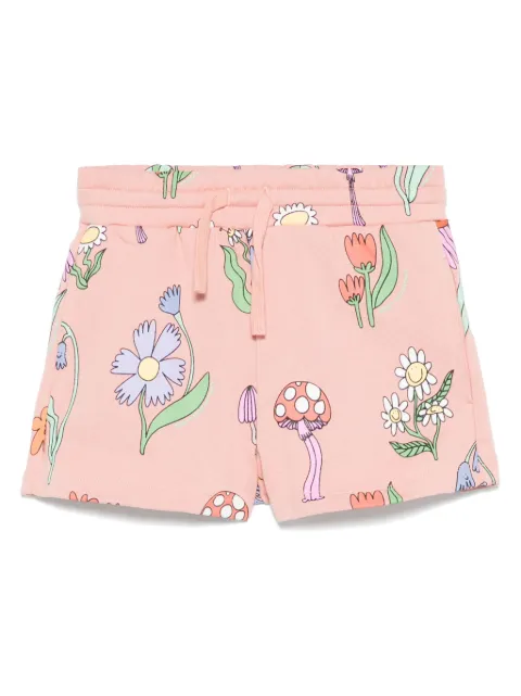 Stella McCartney Kids shorts con estampado floral