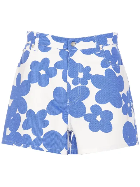 Marni shorts con motivo floral