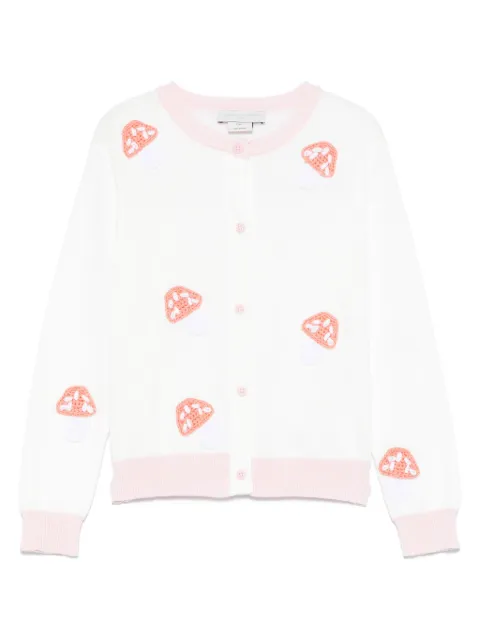 Stella McCartney Kids mushroom-patch cardigan