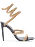 René Caovilla 120mm leather pumps - Black