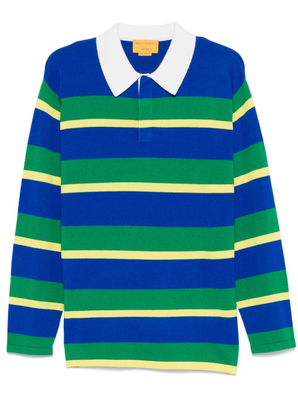 striped rugby polo shirt