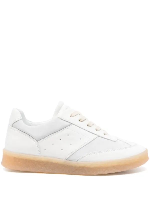 MM6 Maison Margiela 6 Court スニーカー | ホワイト | FARFETCH JP