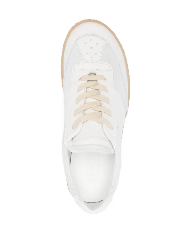 【MM6 Maison Margiela】6 Court Sneakers White White 6 Court Sneakers by MM6 Maison Margiela on Sale