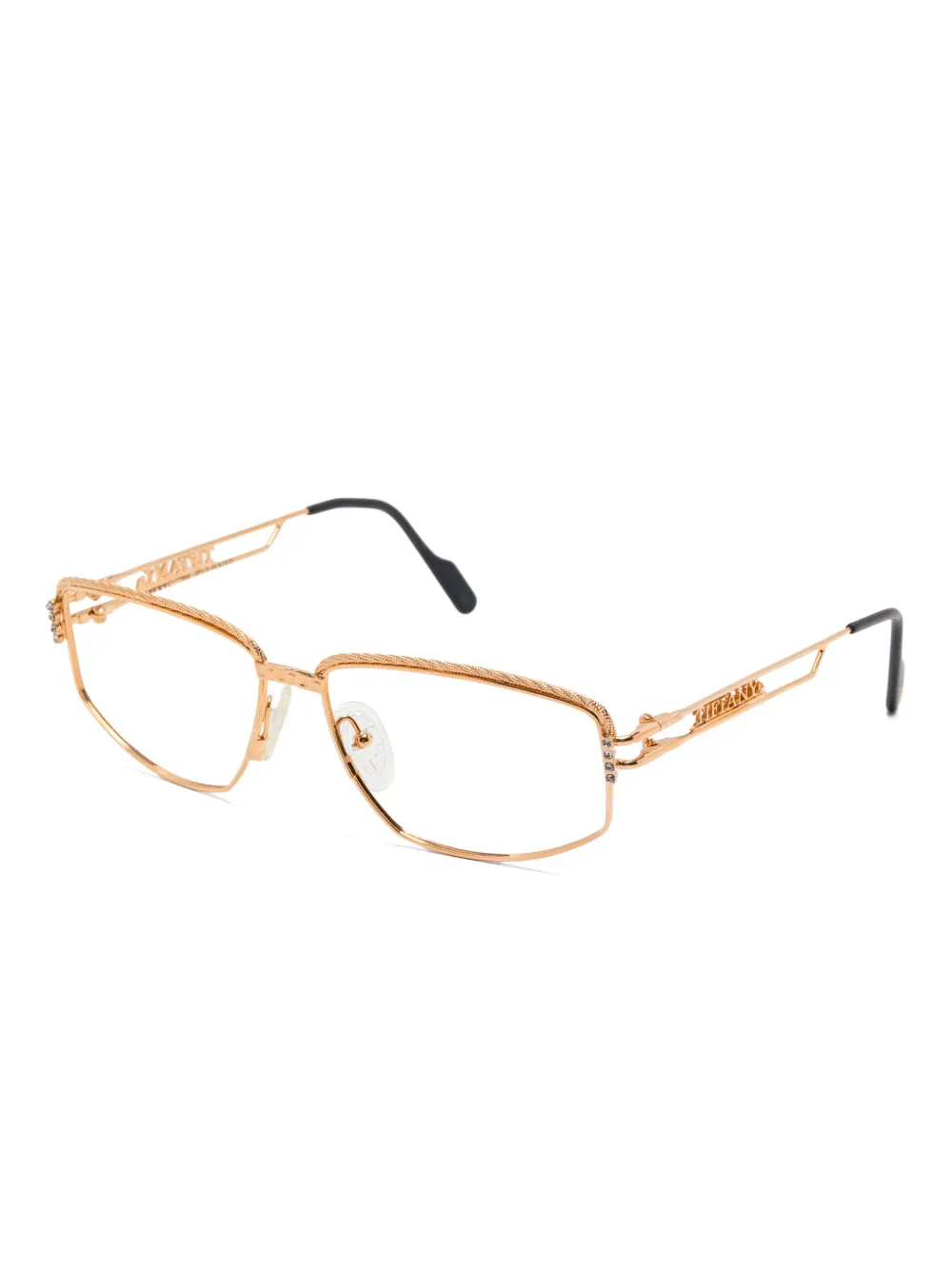 Tiffany & Co. Pre-Owned lunettes de vue ornées de cristaux | Homme | Image 2