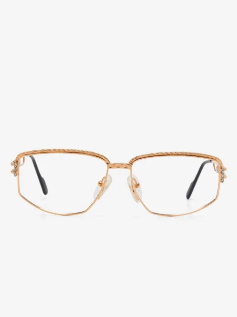 Tiffany & Co. Pre-Owned crystal-embellished glasses
