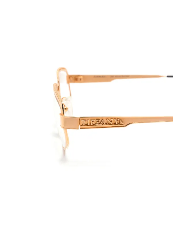 Tiffany & Co. ゴールドフレーム メガネ