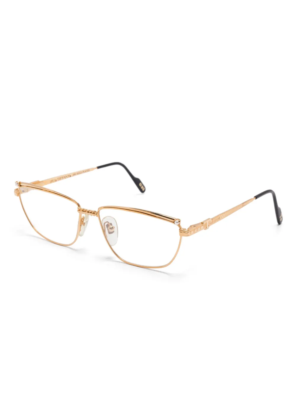 Tiffany & Co. Pre-Owned lunettes de vue à détails de perles | Homme | Image 2