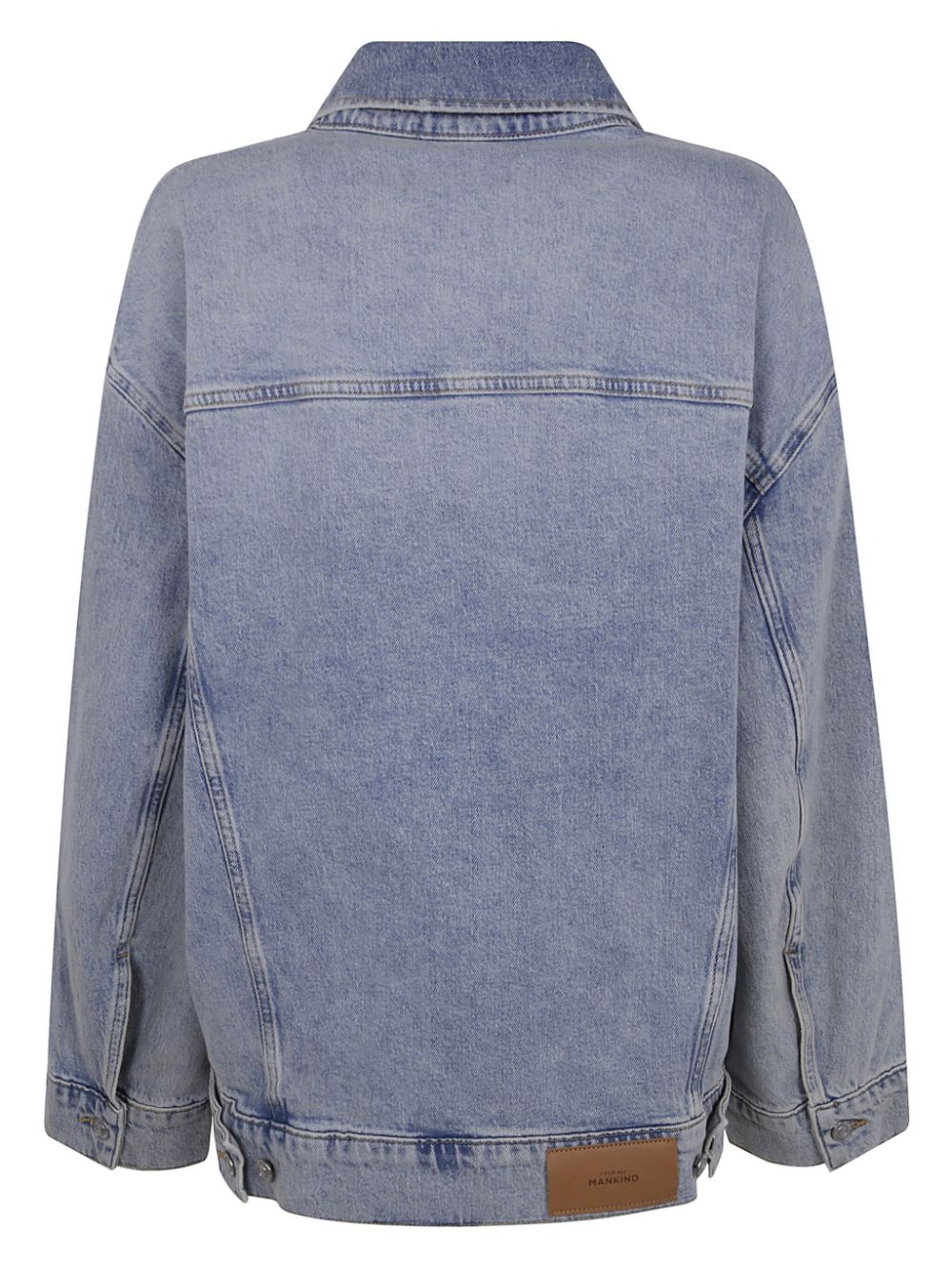 7 For All Mankind buttoned denim jacket - Blauw