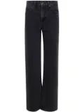 7 For All Mankind high-waist jeans - Black