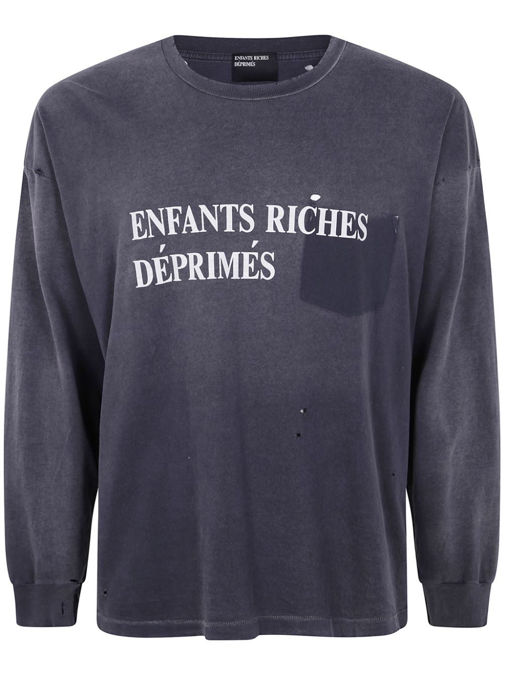 Enfants Riches Déprimés logo-print T-s - Black