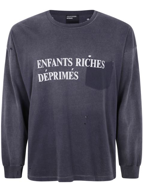 Enfants Riches Déprimés logo-print T-s