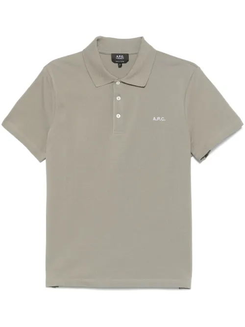 A.P.C. polo Carter - Vert - A.P.C. - Modalova