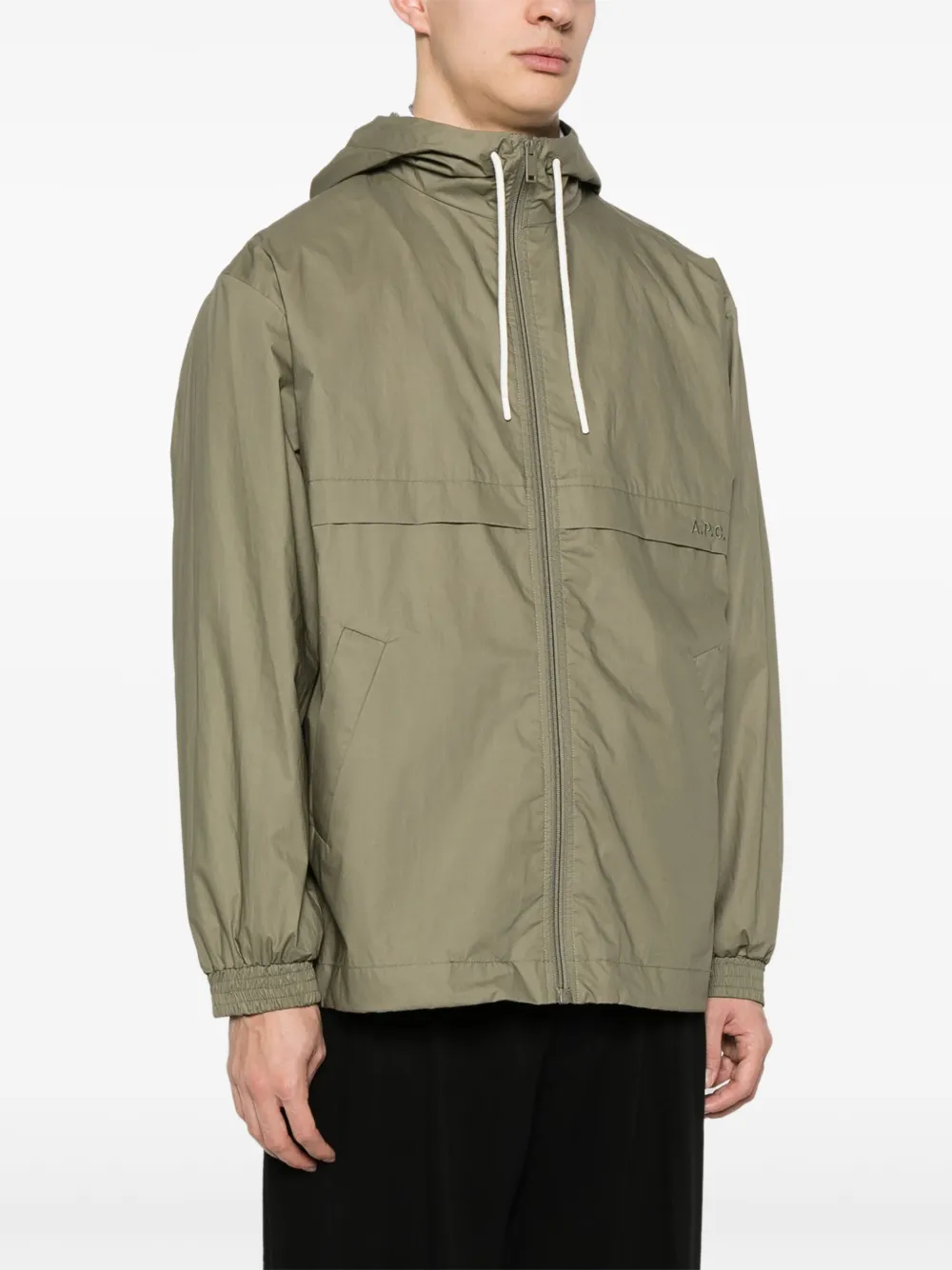APC JOE HOODED WINDBREAKER