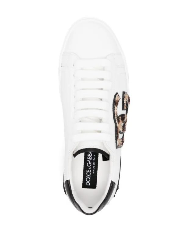 Dolce & Gabbana logo-patch Sneakers | White | FARFETCH