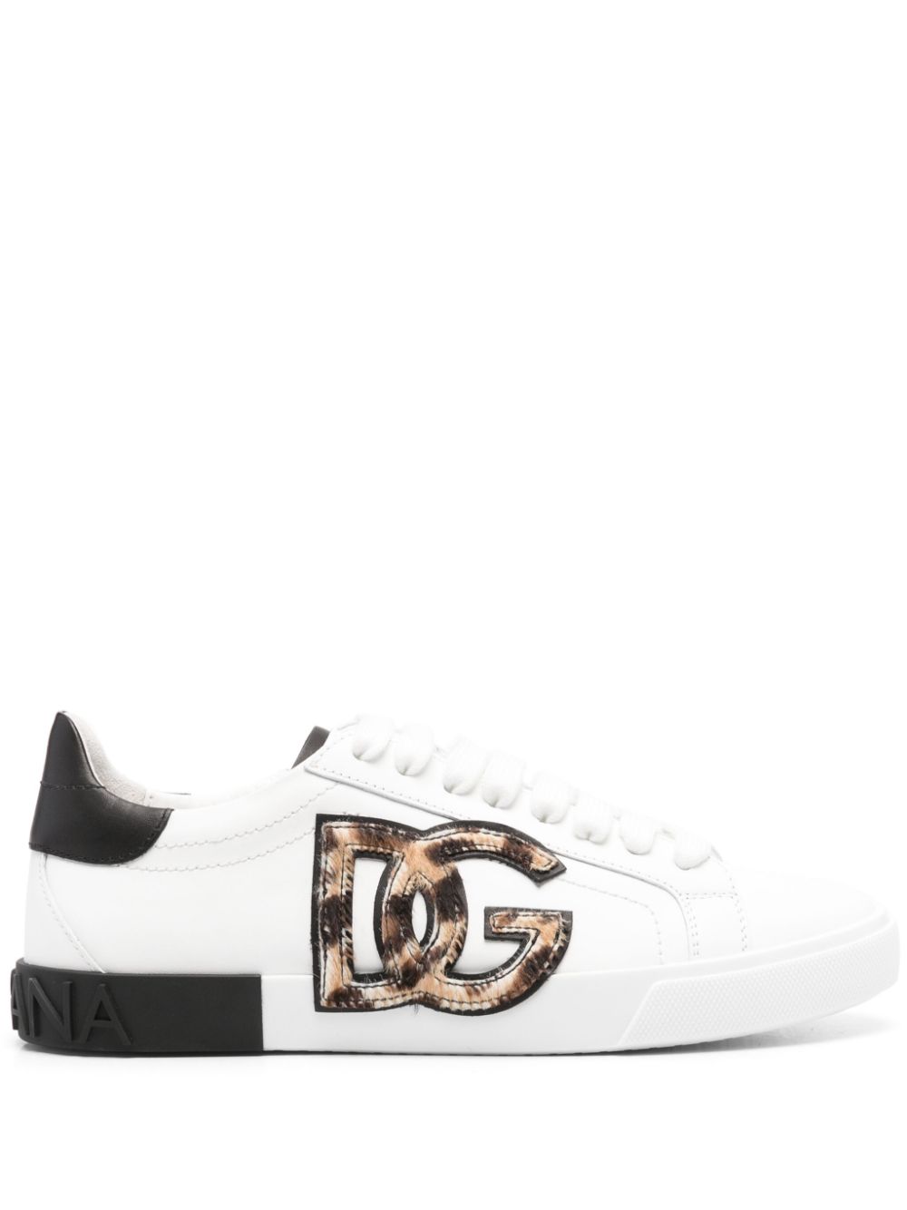 Dolce & Gabbana logo-patch sneakers White