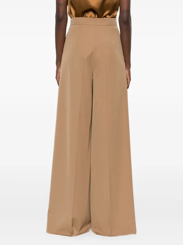 Max Mara Ninfa Trousers | Brown | FARFETCH JO