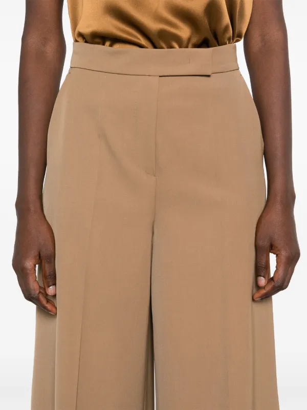 パンツ MAX MARA 'Ninfa' pants Brown 2511131011600 Max Mara Ninfa Pants In Brown | ModeSens