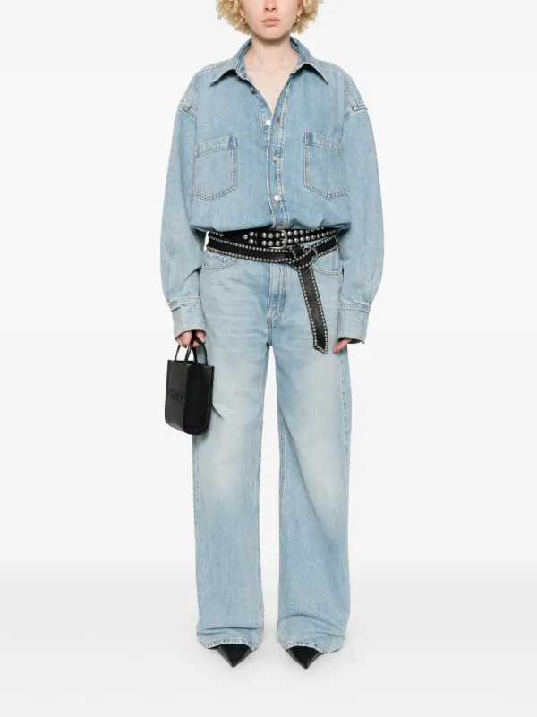 Haikure Tilda Denim Jumpsuit | Blue | FARFETCH