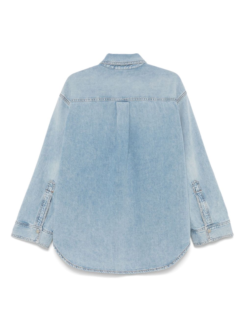 Haikure New Ofelia denim blouse - Blauw