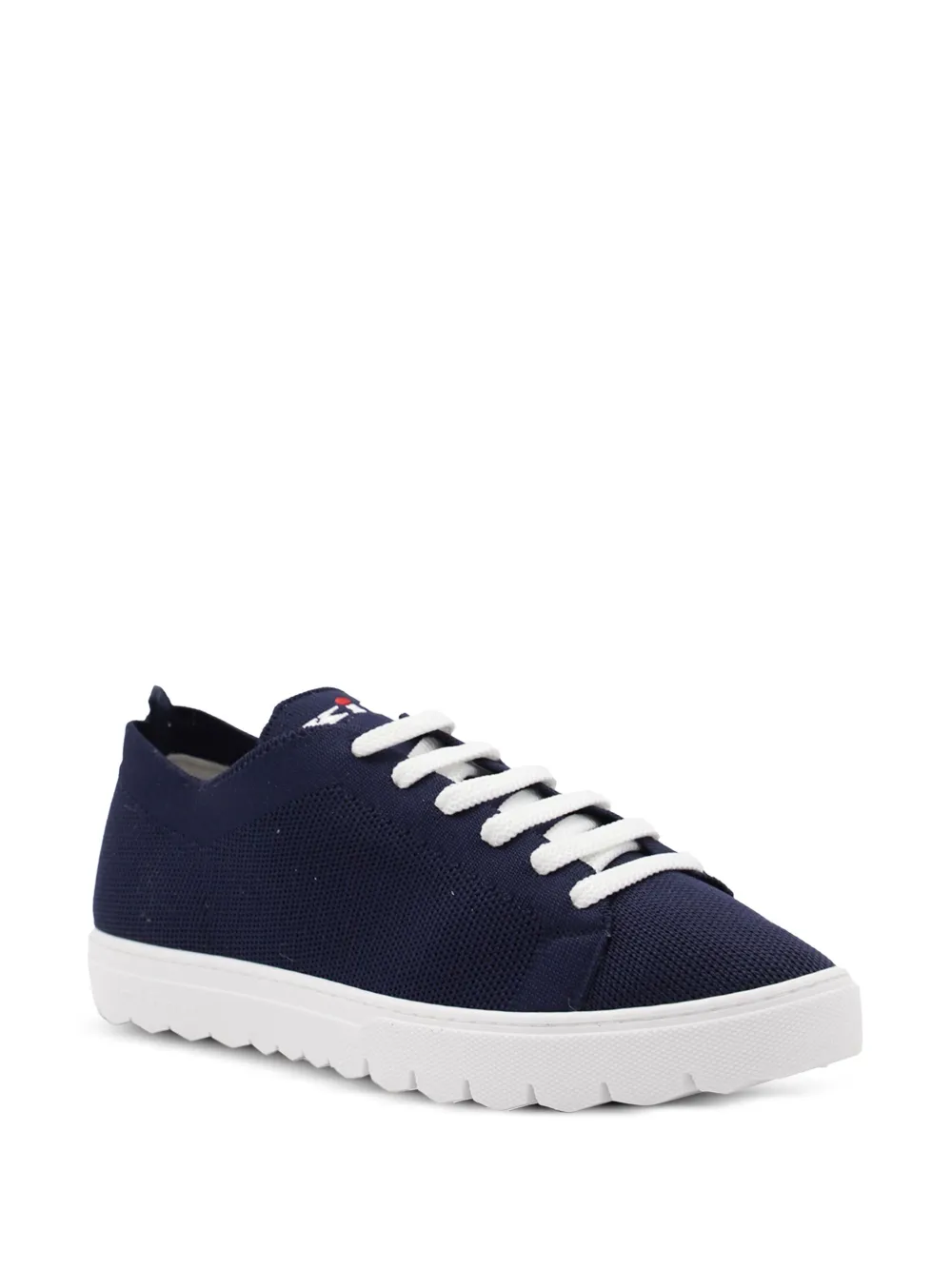 Kiton knitted sneakers - Blauw
