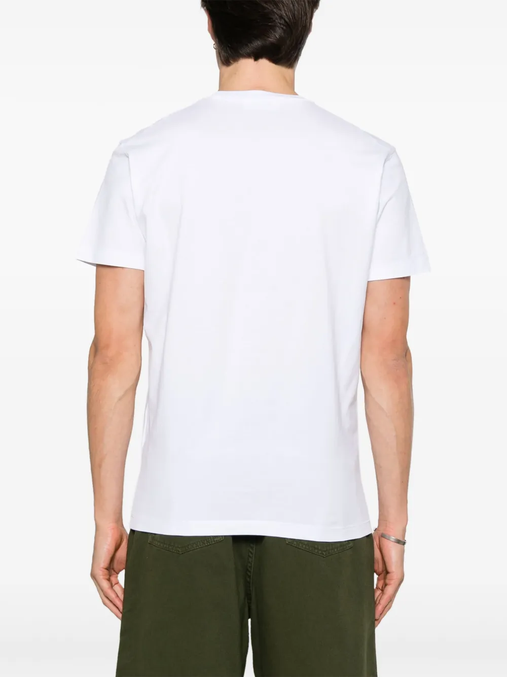 DSQUARED2 T-shirt met logoplakkaat Wit