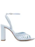 Alexandre Birman 90mm Agatha sandals - Blue