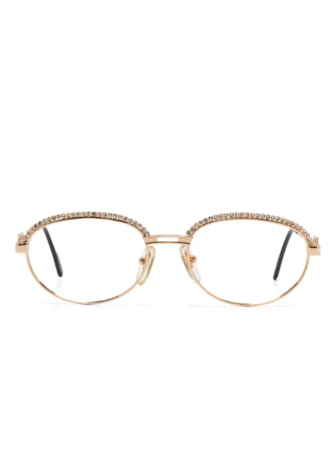 Tiffany & Co. Pre-Owned crystal-embellished glasses