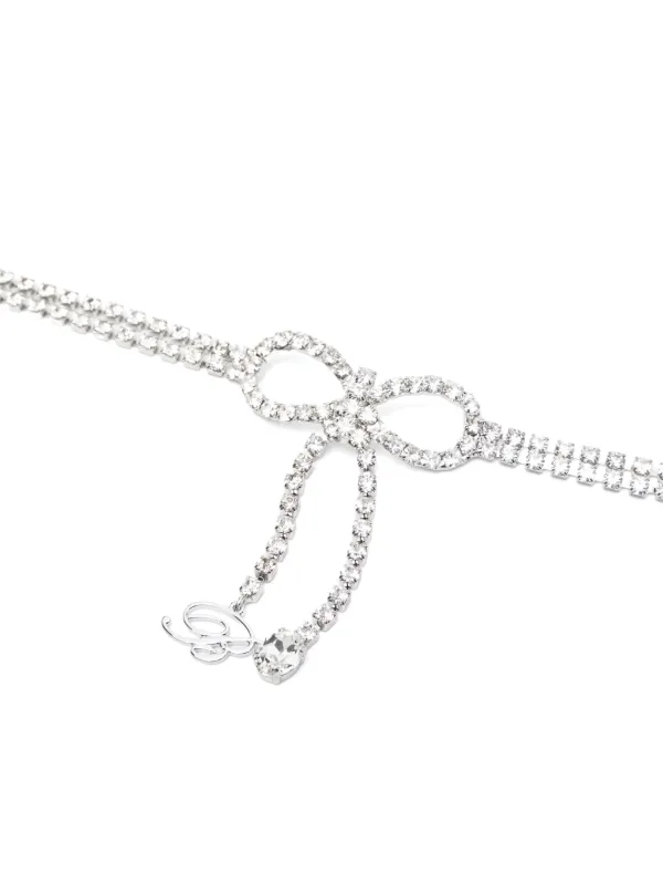 Blumarine crystal-embellished Belt | Grey | FARFETCH