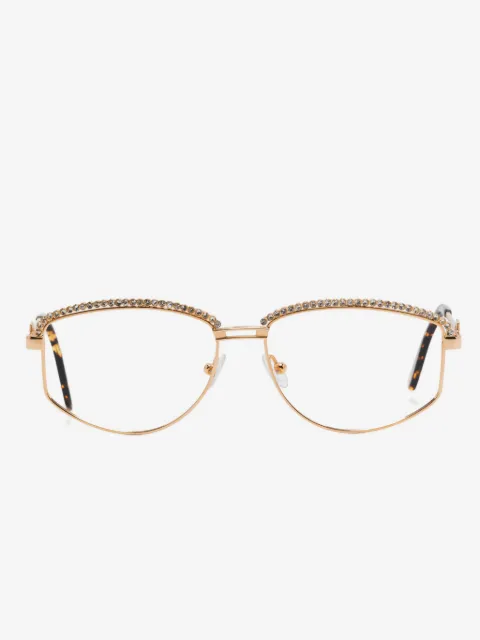 Tiffany & Co. Pre-Owned rhinestone-embellished glasses