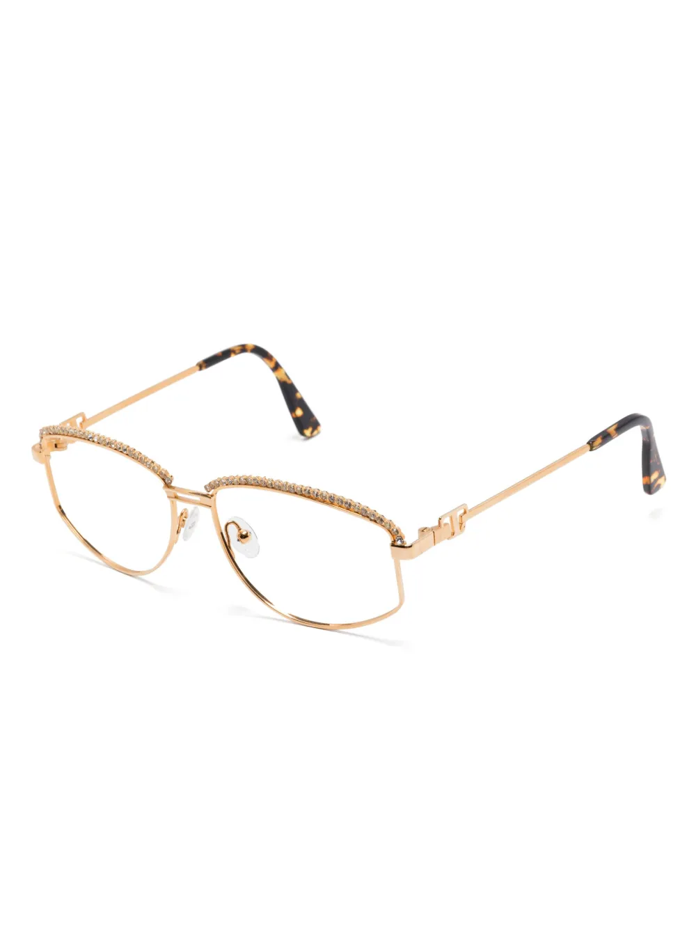 Tiffany & Co. Pre-Owned lunettes de vue à ornements strassés | Homme | Image 2
