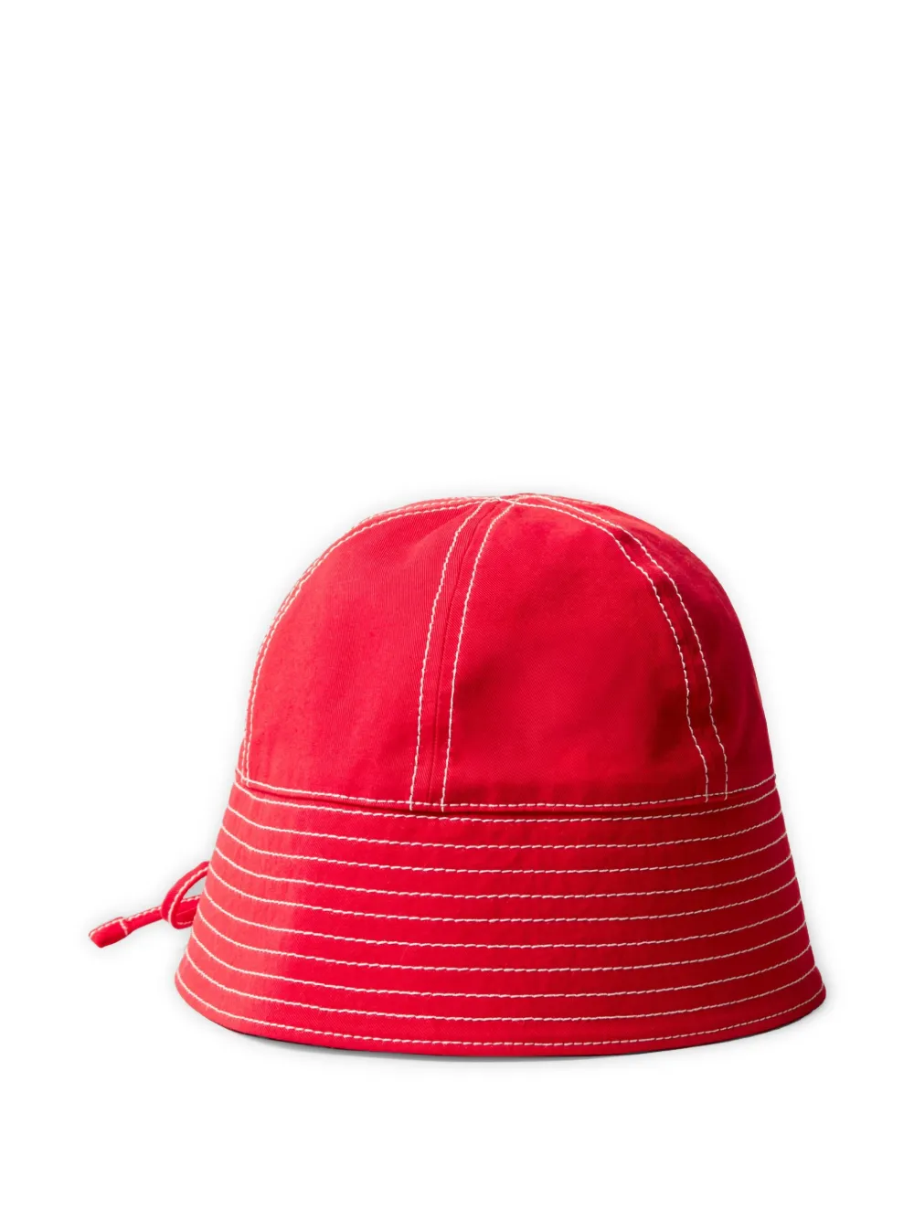 Claudie Pierlot Vissershoed met logopatch - Rood