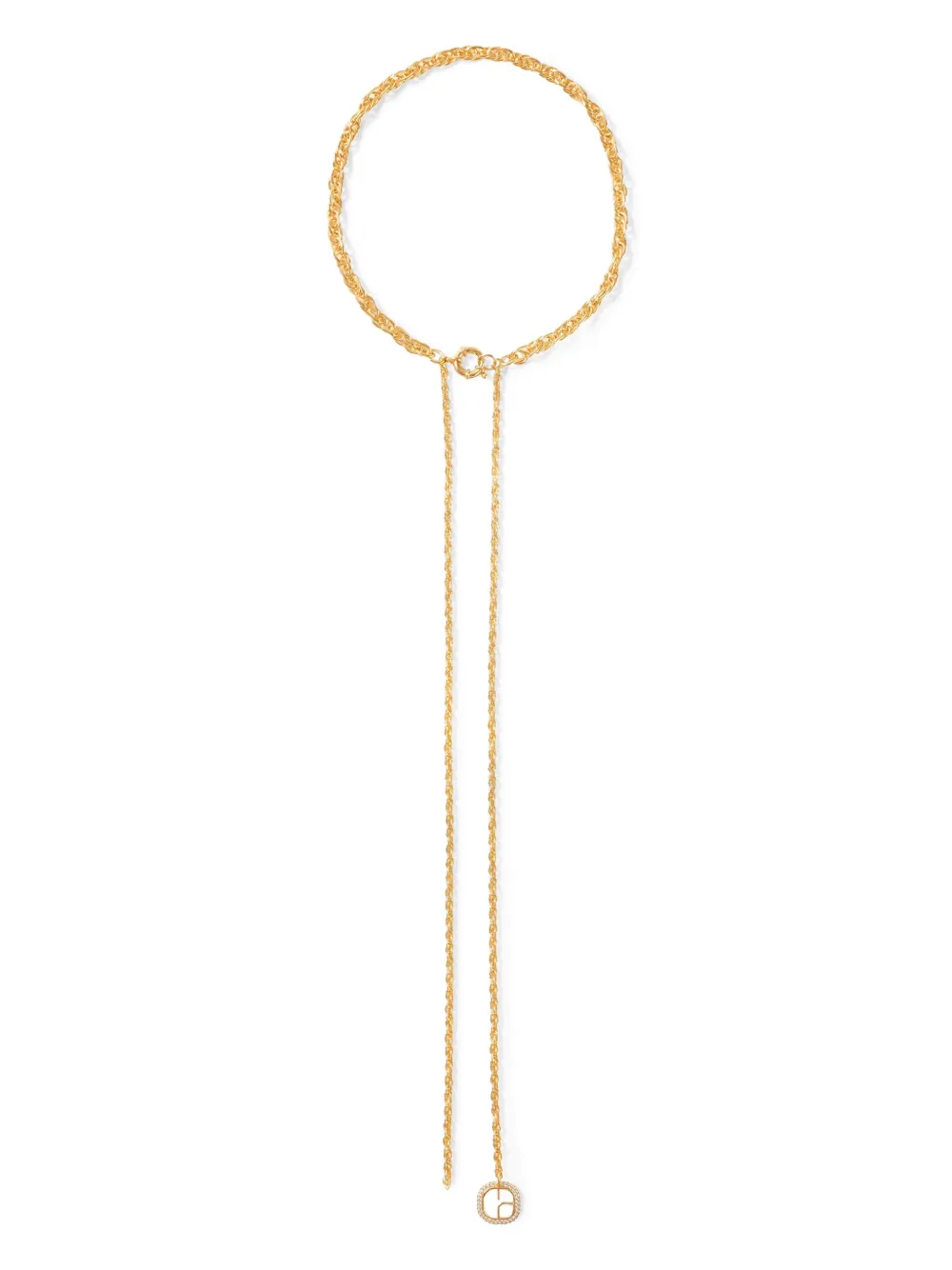 pearl-detailing necklace