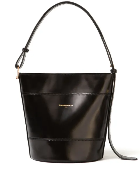 Claudie Pierlot Solveig leather bucket bag