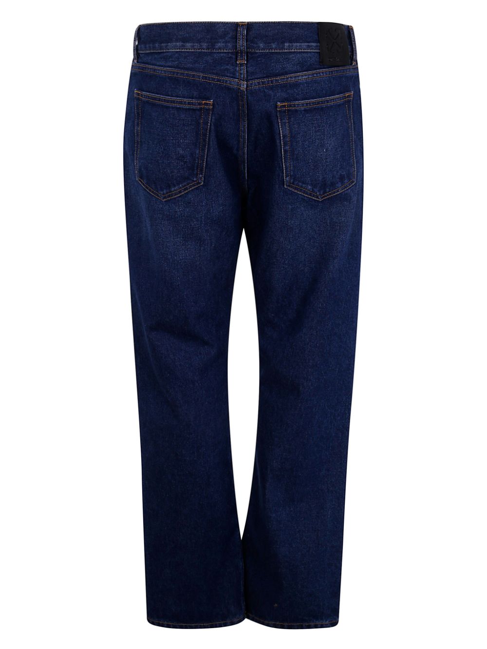 Off-White straight-leg jeans - Blauw