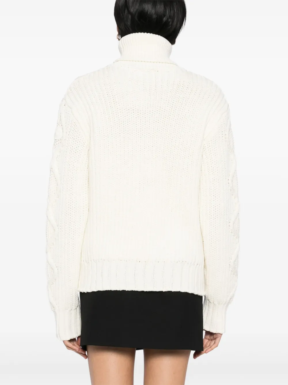 Moncler Wollen coltrui Wit