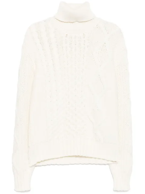 Moncler suéter con cuello tortuga