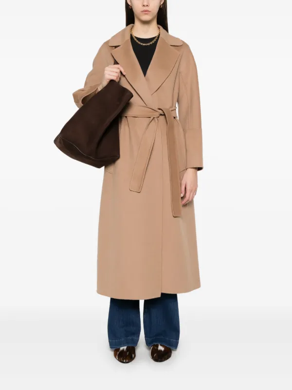 S MAX MARA ELISA ロングウールローブコート S MAX MARA ELISA ロングウールローブコート (S Max Mara/コート