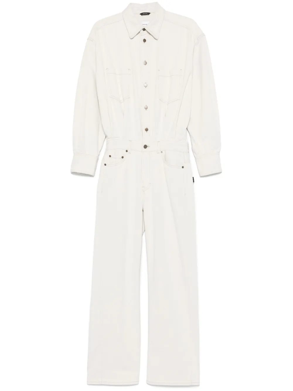 Haikure Tilda denim jumpsuit | Neutrals | Image 1