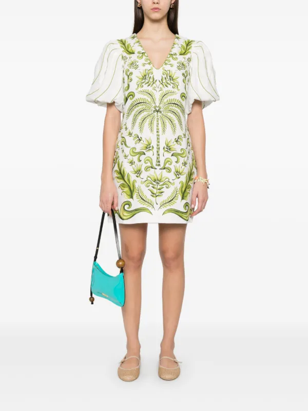 white summer cotton dresses Designer Summer cotton dress- Nataly White  Inca Heritage NYC