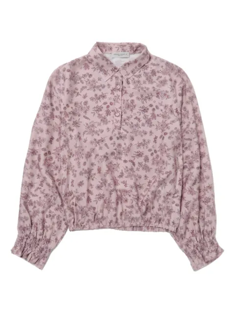 Golden Goose Kids Blusa com estampa floral