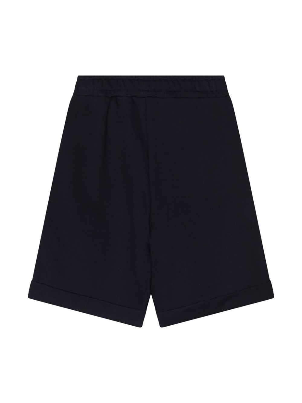 Balmain Kids logo-print track shorts - Blue